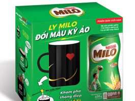 Ly sứ đổi màu MILO kỳ ảo