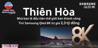 Tivi Samsung QLED 8K – chiếc tivi đắt giá nhất thế giới do Thiên Hòa phân phối đã có chủ