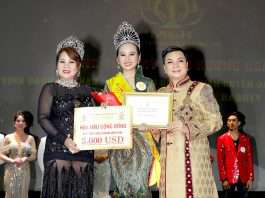 Huỳnh Thu Phương được vinh danh là “Hoa hậu cộng đồng 2019”