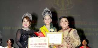 Huỳnh Thu Phương được vinh danh là “Hoa hậu cộng đồng 2019”