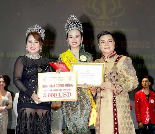 Huỳnh Thu Phương được vinh danh là “Hoa hậu cộng đồng 2019”