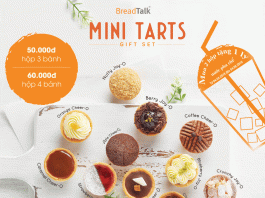 BreadTalk ra mắt bộ sưu tập bánh Tart nhỏ xinh 12 vị