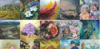 Lão họa sĩ Nguyễn Thị Tâm và cuộc triển lãm ở tuổi 85