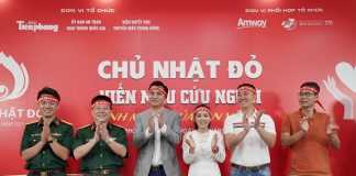 Amway Việt Nam phối hợp với báo Tiền Phong và Bệnh viện Quân Y 175 tổ chức chương trình hiến máu Chủ nhật Đỏ lần XIII – năm 2021 tại Tp.HCM