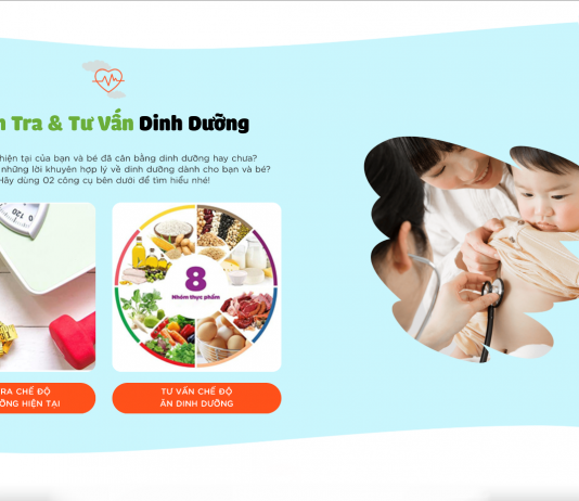 Chăm sóc dinh dưỡng cho mẹ trong và sau thai kì bằng phần mềm