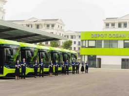 VinBus chính thức khai trương và đưa vào vận hành tuyến xe buýt điện thông minh đầu tiên của Việt Nam