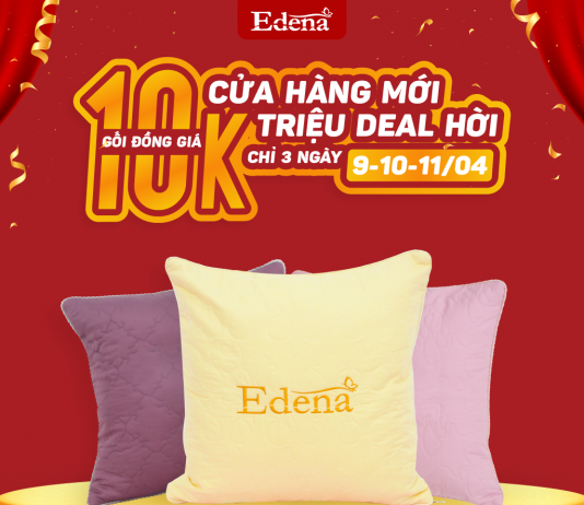 Edena khai trương 3 cửa hàng mới tại TP.HCM với nhiều ưu đãi hấp dẫn