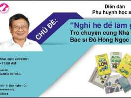 Giao lưu cùng bác sĩ – nhà văn Đỗ Hồng Ngọc: Nghỉ hè để làm gì?