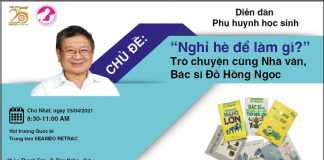 Giao lưu cùng bác sĩ – nhà văn Đỗ Hồng Ngọc: Nghỉ hè để làm gì?
