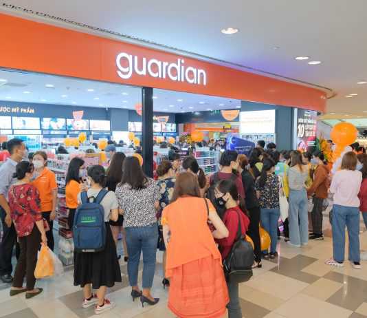 Guardian ra mắt cửa hàng Phiên Bản Mới đầu tiên tại Việt Nam