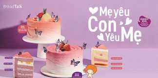 Ngày của Mẹ cùng BreadTalk thể hiện rằng… “Con Yêu Mẹ”
