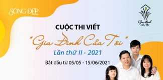 Hãy viết về “Gia Đình Của Tôi” để tình yêu thương lan tỏa khắp nơi