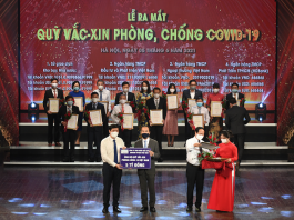 Suntory PepsiCo Việt Nam và nhãn hàng Sting đóng góp 5 tỷ đồng vào Quỹ Vắc-xin phòng Covid-19 Việt Nam