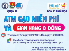 Quận 12 đưa vào hoạt động ATM gạo hỗ trợ Nhân dân phường Thạnh Lộc và các khu vực bị phong tỏa