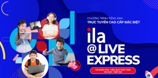Ra mắt chương trình Tiếng Anh trực tuyến cao cấp đặc biệt – ILA@Live Express