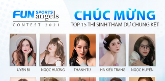 Chính thức lộ diện Top 15 Gương mặt xuất sắc cuộc thi Fun Sports Angels 2021