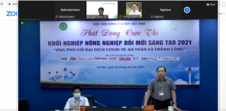 Học viện Nông nghiệp Việt Nam chính thức khởi động cuộc thi về khởi nghiệp
