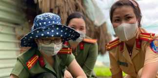 Những sắc áo tình nguyện góp sức giúp vùng dịch Bình Dương