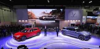 Vinfast ra mắt thương hiệu xe điện tại Los Angeles Auto Show 2021