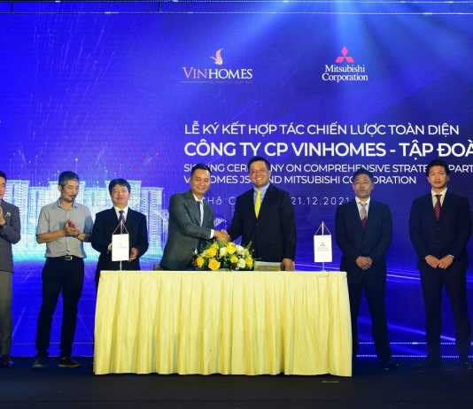 Vinhomes và Tập đoàn Mitsubishi Corporation (Nhật Bản) ký kết biên bản ghi nhớ hợp tác toàn diện