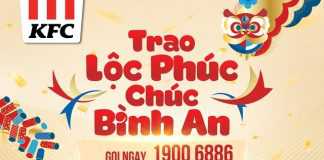 Hàng ngàn bộ quà tặng Tết & Thẻ Quà Tặng 50K của KFC đang chờ bạn
