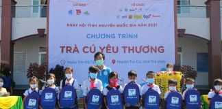 “Kết nối trái tim tình nguyện năm 2021” Trà Cú yêu thương