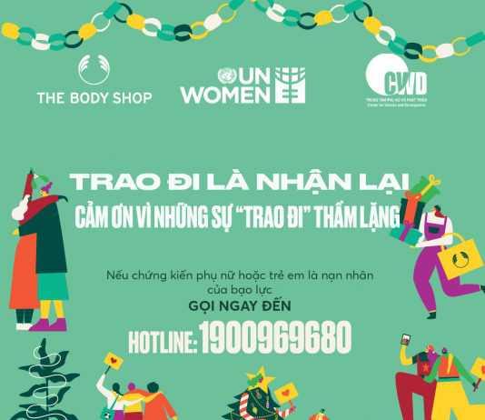 THE BODY SHOP khép lại chiến dịch “Trao đi và nhận lại” góp sức chấm dứt bạo lực đối với phụ nữ và trẻ em tại Việt Nam