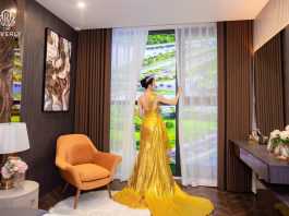 Á hậu Phương Anh xiêu lòng với nhà mẫu The Beverly