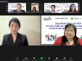 Hơn 130 người khuyết tật tại Việt Nam tìm hiểu thông tin vắc-xin COVID-19