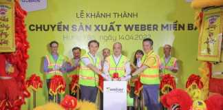Saint-Gobain Việt Nam khánh thành dây chuyền sản xuất keo dán gạch, keo chà ron Weber tại Hưng Yên