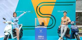 VinFast ra mắt 5 mẫu xe máy điện có khả năng di chuyển gần 200 km/lần sạc