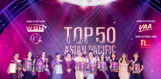 Hoành tráng và mãn nhãn với Lễ vinh danh Top 50 Nữ lãnh đạo Châu Á – Thái Bình Dương 2022