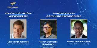 Giải thưởng Khoa học Công nghệ toàn cầu VinFuture năm 2022 chính thức bước vào vòng Sơ khảo