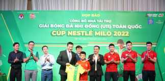 Nestlé MILO tài trợ nhiều hạng mục cho Giải Bóng đá Nhi đồng (U11) toàn quốc 2022 – Cúp Nestlé MILO