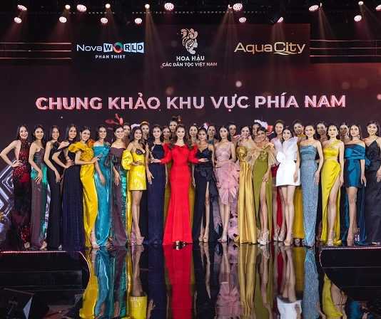 Người đẹp đua sắc trong chung khảo phía Nam Hoa hậu các dân tộc Việt Nam