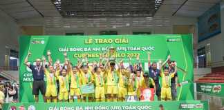 Ngôi vô địch Giải bóng đá Nhi đồng (U11) toàn quốc – Cúp Nestlé MILO 2022 thuộc về Sông Lam Nghệ An