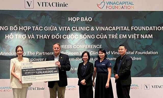  VITA Clinic và VCF hợp tác góp phần hỗ trợ cuộc sống cho trẻ em có hoàn cảnh khó khăn tại Việt Nam. - Ảnh 1.