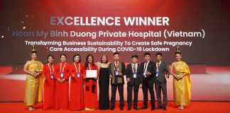 Bệnh viện Hoàn Mỹ Tư nhân Bình Dương đoạt giải thưởng quốc tế HMA 2022