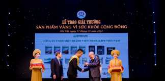 Tất cả các sản phẩm Herbalife Việt Nam đăng ký đều nhận Giải thưởng uy tín “Sản Phẩm Vàng Vì Sức Khỏe Cộng Đồng” 2022