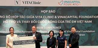 VITA Clinic và VCF hợp tác hỗ trợ trẻ em có hoàn cảnh khó khăn tại Việt Nam