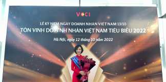 Bà Tina Nguyễn, Tổng Giám đốc Generali Việt Nam được trao tặng danh hiệu “Doanh nhân Việt Nam tiêu biểu 2022”