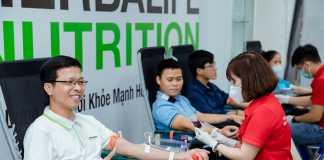 Ngày hiến máu tình nguyện tại văn phòng Herbalife Việt Nam