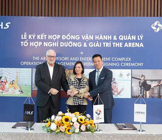 Tổ hợp Nghỉ dưỡng và Giải trí The Arena Cam Ranh ký hợp tác chiến lược với Tập đoàn Absolute Hotel Services