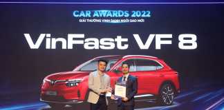 VinFast VF 8 được vinh danh là “Ngôi sao mới” tại Giải thưởng Car Awards 2022