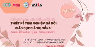 CCD Tài trợ học bổng 100% chương trình đào tạo Thiết kế trải nghiệm Xã hội tại TPHCM và Hà Nội