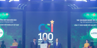 Top 100 Doanh nghiệp Bền vững Việt Nam năm 2022 tiếp tục có tên Herbalife Việt Nam