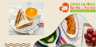 Phần mềm thực đơn của Bộ Y Tế đảm bảo sức khỏe và dinh dưỡng cho mẹ và bé