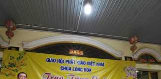 Chùa Long Hoa trao tặng hàng trăm phần quà Tết cho bà con khó khăn