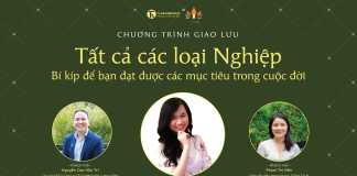 Mời giao lưu “Tất cả các loại Nghiệp – Bí kíp để bạn đạt được các mục tiêu trong cuộc đời”