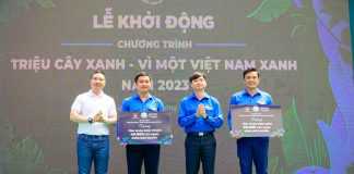 TW Đoàn và Suntory PepsiCo Việt Nam khởi động chương trình “Triệu Cây Xanh – Vì một Việt Nam xanh” năm 2023